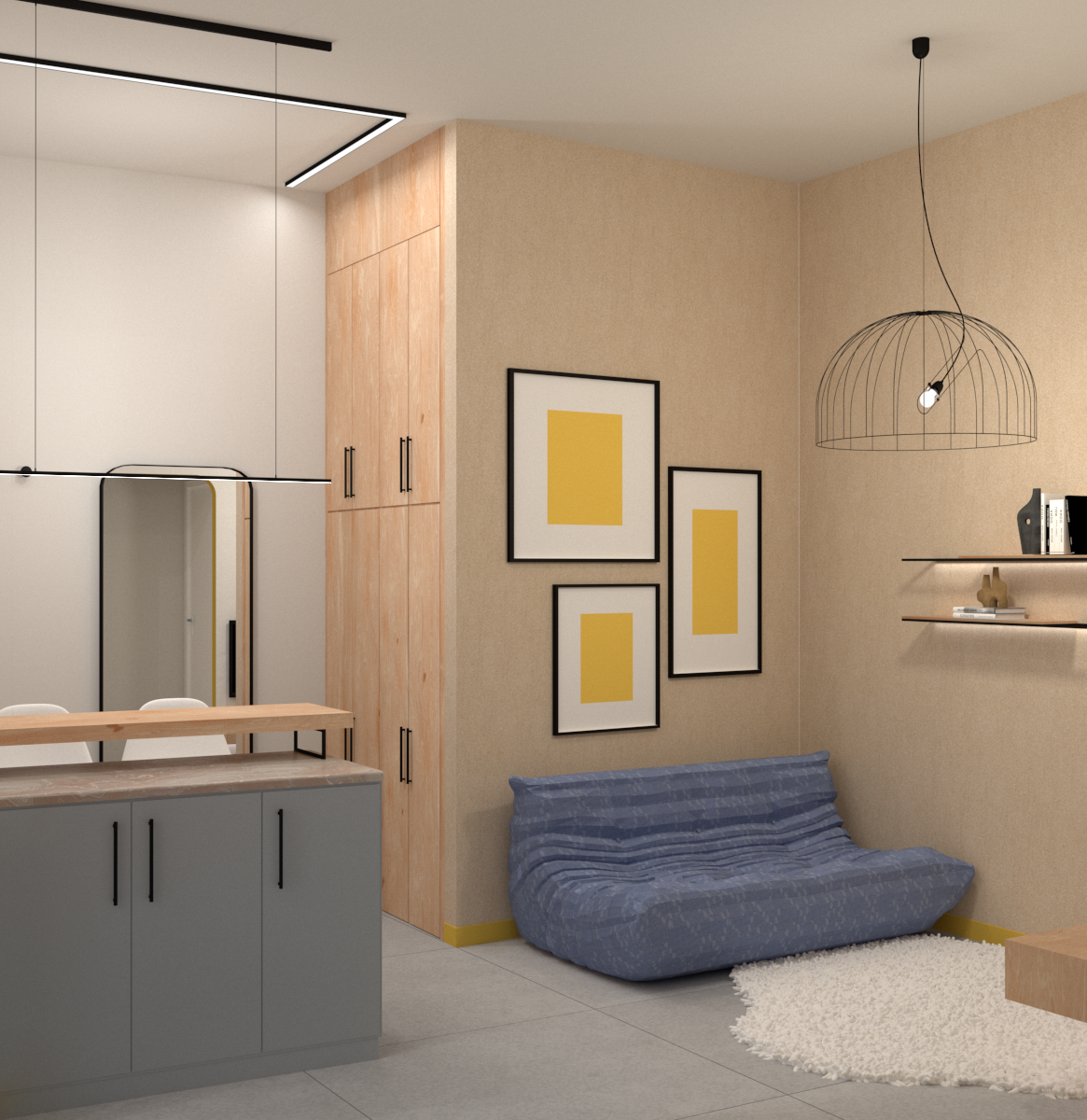 Πρόταση εσωτερικής διαμόρφωσης στους Αμπελοκήπους