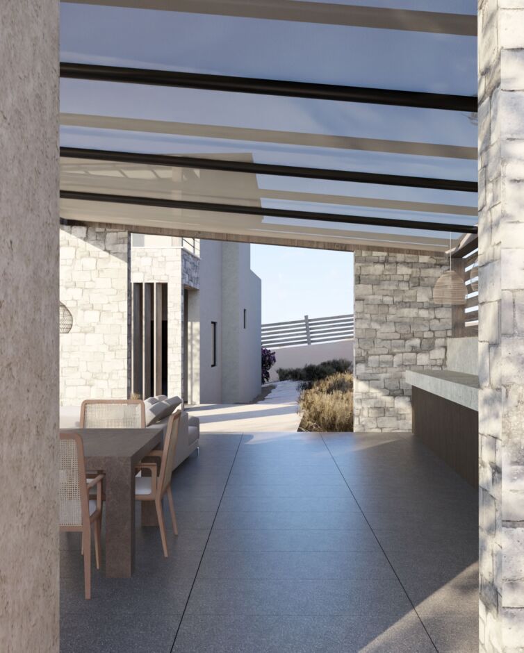 Σχεδιασμός & Αποπεράτωση εξοχικής κατοικίας στην Ερέτρια