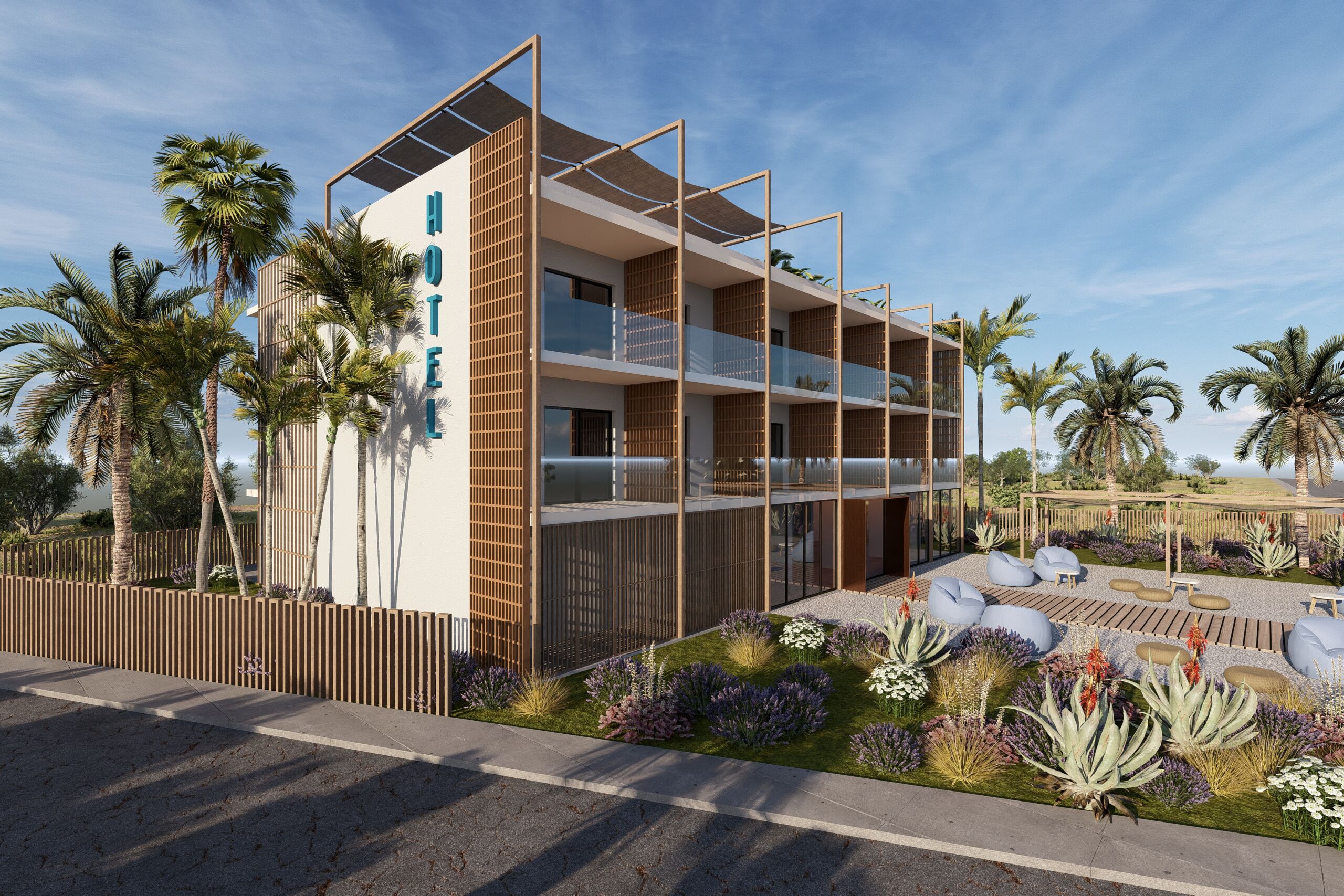 Εκμοντερνισμός όψης ξενοδοχείου στον Ωρωπό