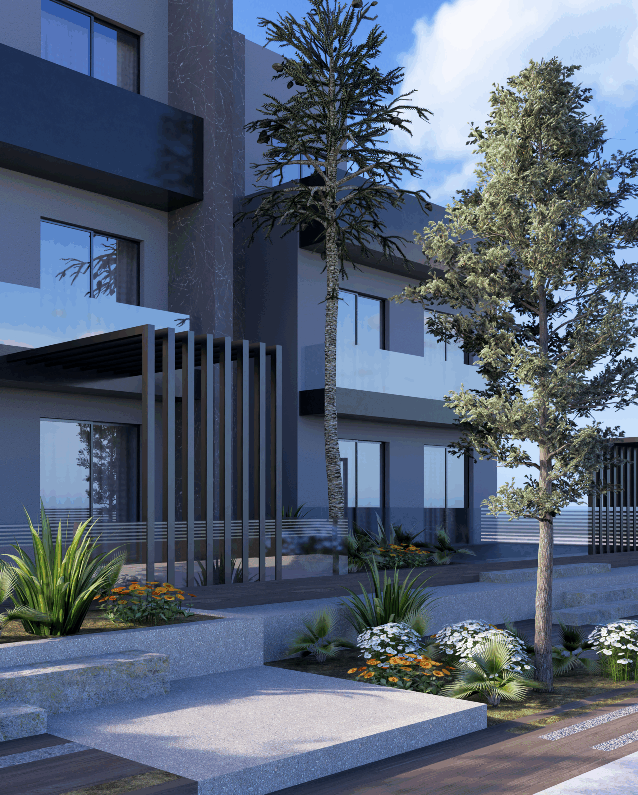 Εκμοντερνισμός όψεων ξενοδοχείου στην Κηφισιά